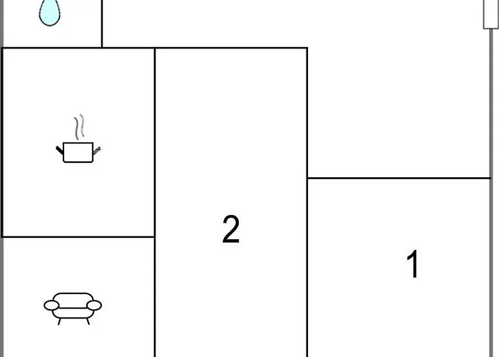 2 Bedroom Lovely In 아파트 *